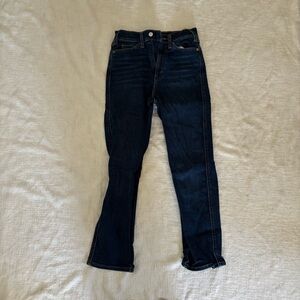 Signature by Levi Strauss Dark Blue Ankle Jeans